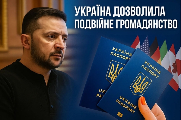Україна дозволила подвійне громадянство: як отримати другий паспорт та зберегти український