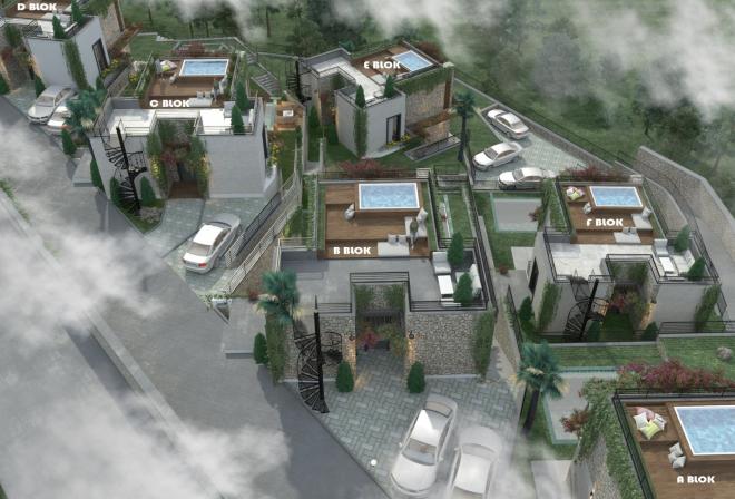 Квартира 2 + 1 в Бодрум