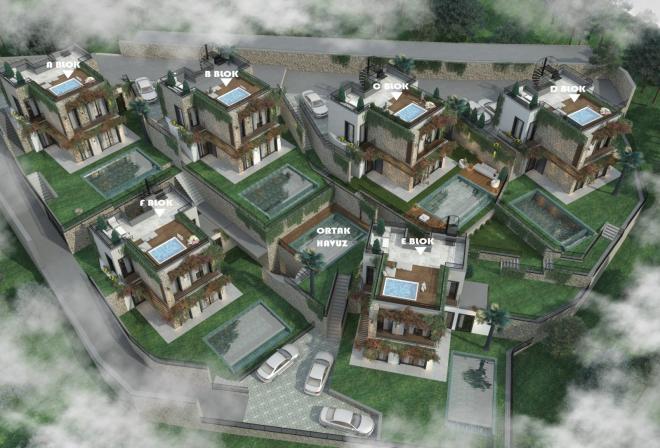 Квартира 2 + 1 в Бодрум