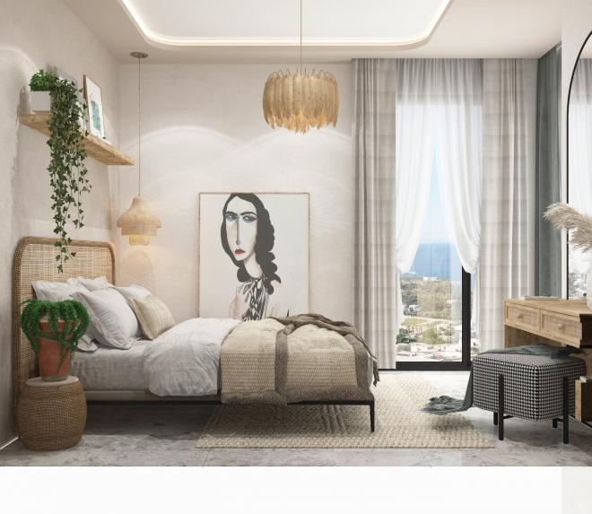 Квартира 2 + 1 в Бодрум