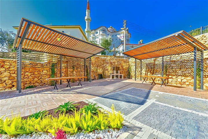 Нова квартира біля моря плануванням 1+1 в районі Тосмур