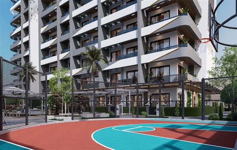 Новий сучасний споруджуваний комплекс на Північному Кіпрі в районі Гузельюрт