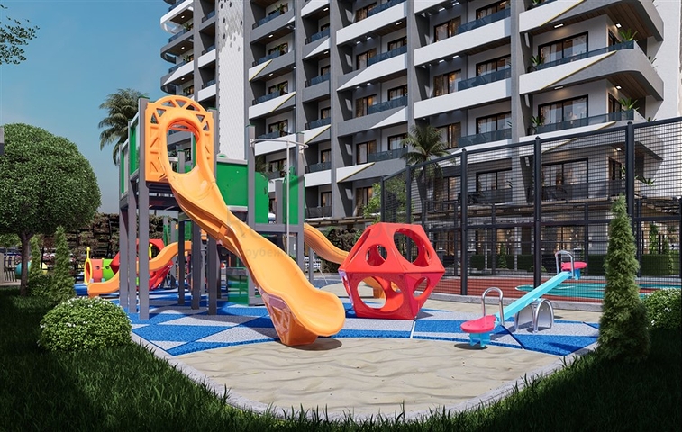 Новий сучасний споруджуваний комплекс на Північному Кіпрі в районі Гузельюрт