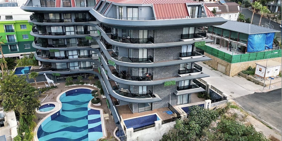 Садовий дуплекс 2 + 1 в Кестелі 