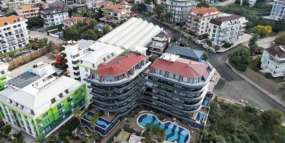 Садовий дуплекс 2 + 1 в Кестелі 