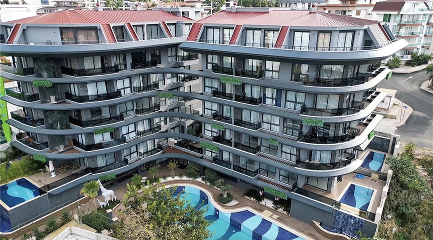 Садовий дуплекс 2 + 1 в Кестелі 