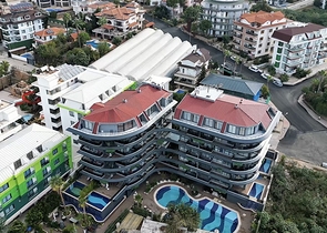 Садовий дуплекс 2 + 1 в Кестелі 