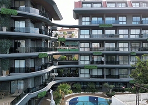 Садовий дуплекс 2 + 1 в Кестелі 