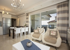 Пентхаус 3+1 в районі Конакли в крокової доступності до моря