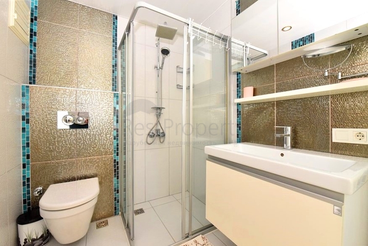 Квартира 2 + 1 в 50 м до моря в районі Кестель 