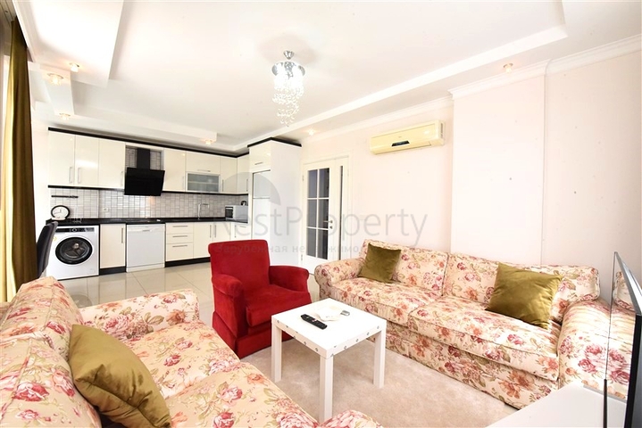 Квартира 2 + 1 в 50 м до моря в районі Кестель 