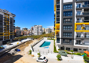 Квартира 1 + 1 в районі Махмутлар