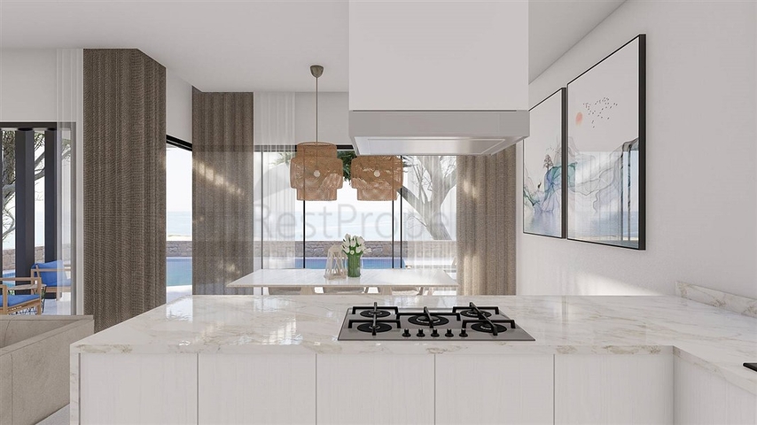 Комплекс вілл з видом на море в районі Гірне