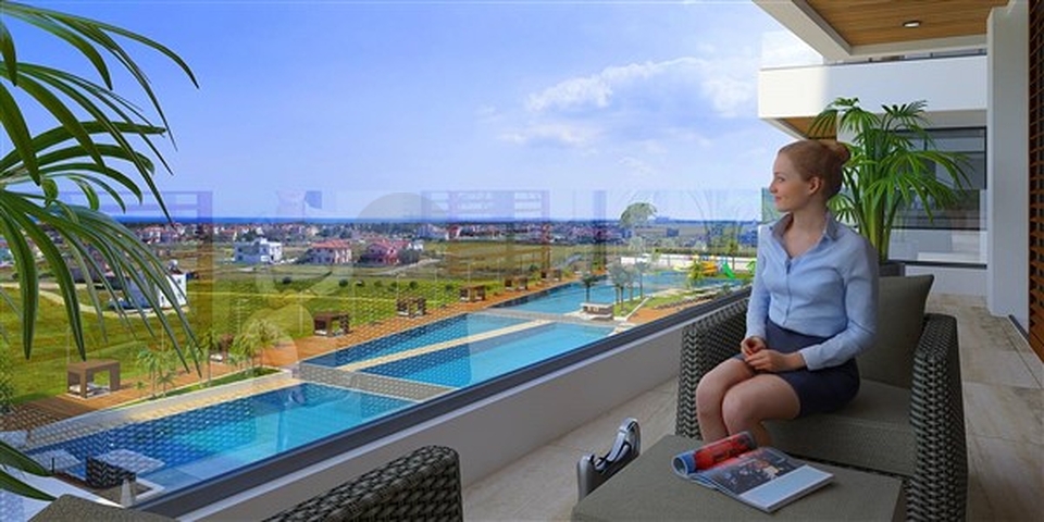 Пентхауси в 200 м від моря на Північному Кіпрі