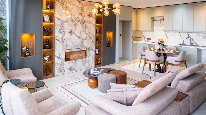 Квартира лофт з ексклюзивним дизайном в районі Махмутлар