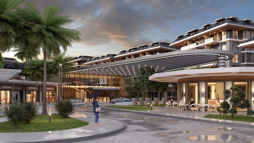 Комплекс преміум класу з готельною інфраструктурою в районі Оба Комплекс преміум класу з готельною інфраструктурою в районі Оба