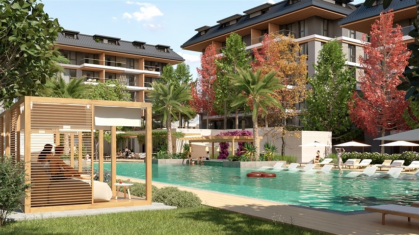 Комплекс преміум класу з готельною інфраструктурою в районі Оба Комплекс преміум класу з готельною інфраструктурою в районі Оба