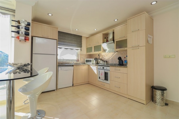 Пентхаус 3+1 з приголомшливим видом на море в мальовничому районі Бекташ