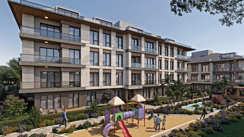 Інвестиційний проект на стадії будівництва в районі Бейлікдюзю 