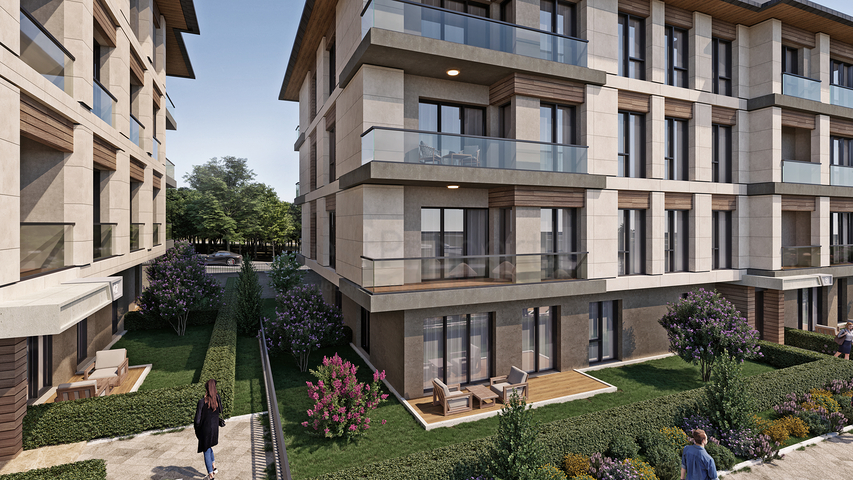 Інвестиційний проект на стадії будівництва в районі Бейлікдюзю 