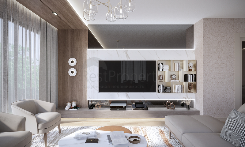 Інвестиційний проект на стадії будівництва в районі Бейлікдюзю 