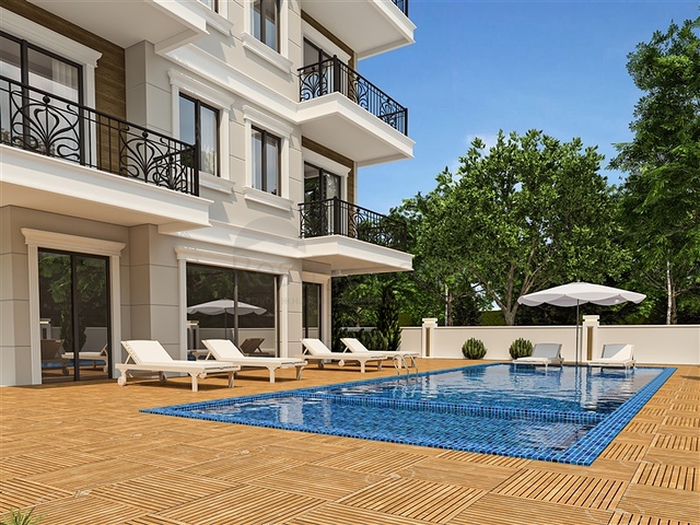 Пентхаус плануванням 2+1 в новому житловому комплексі в районі Демірташ