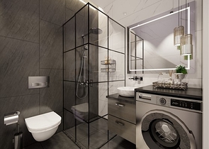 Пентхаус плануванням 2+1 в новому житловому комплексі в районі Демірташ