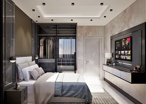 Пентхаус плануванням 2+1 в новому житловому комплексі в районі Демірташ