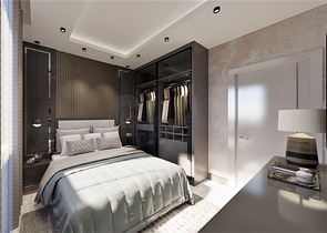 Пентхаус плануванням 2+1 в новому житловому комплексі в районі Демірташ