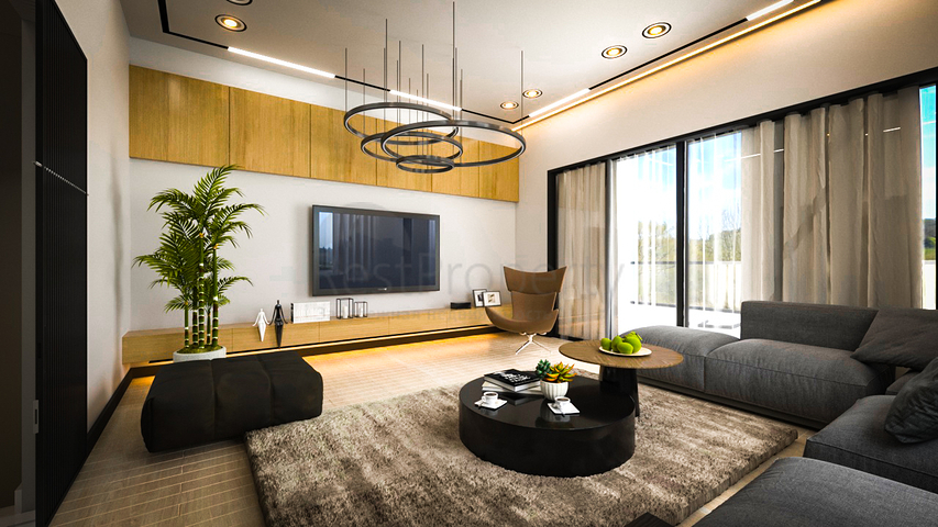 Вілли 4 + 1 в оточенні соснового лісу в районі Авсаллар Вілли 4 + 1 в оточенні соснового лісу в районі Авсаллар