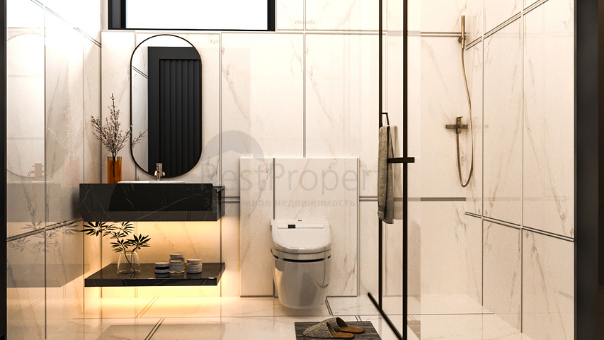 Вілли 4 + 1 в оточенні соснового лісу в районі Авсаллар Вілли 4 + 1 в оточенні соснового лісу в районі Авсаллар