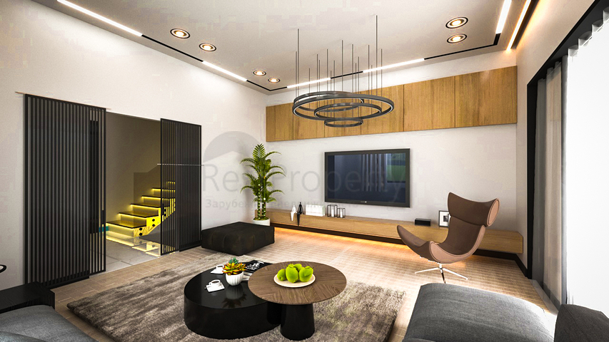 Вілли 4 + 1 в оточенні соснового лісу в районі Авсаллар Вілли 4 + 1 в оточенні соснового лісу в районі Авсаллар