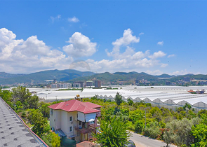 Великий пентхаус 4 + 1 з шикарними видами в районі Демірташ