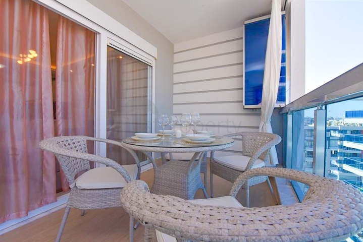 Квартира 1 + 1 в оренду в одному з комплексів району Тосмур