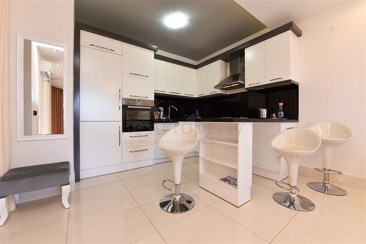 Квартира 1 + 1 в оренду в одному з комплексів району Тосмур