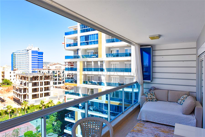 Квартира 1 + 1 в оренду в одному з комплексів району Тосмур