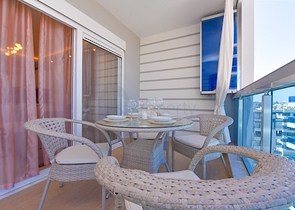 Квартира 1 + 1 в оренду в одному з комплексів району Тосмур