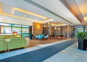 Квартира 1 + 1 в оренду в одному з комплексів району Тосмур