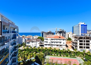 Квартира 1 + 1 в оренду в одному з комплексів району Тосмур