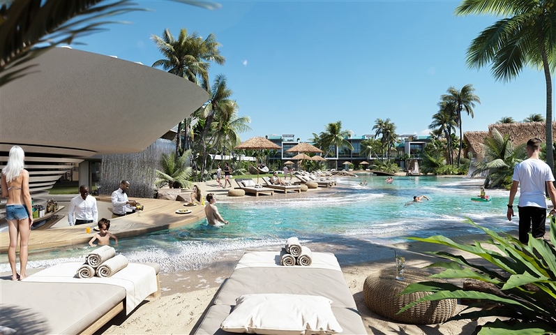 Новий житловий комплекс з готельною інфраструктурою в районі Есентепе