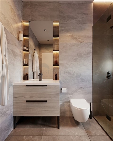 Новий житловий комплекс з готельною інфраструктурою в районі Есентепе