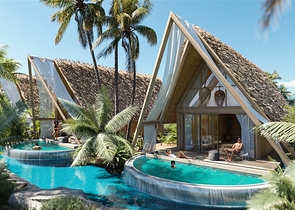 Новий житловий комплекс з готельною інфраструктурою в районі Есентепе