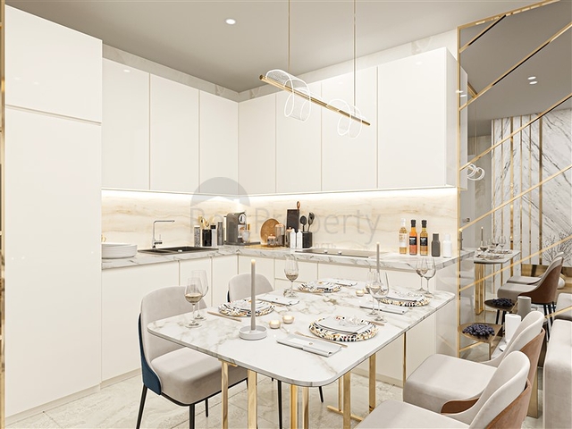 Новий проект на етапі будівництва в 800 м від моря в районі Оба