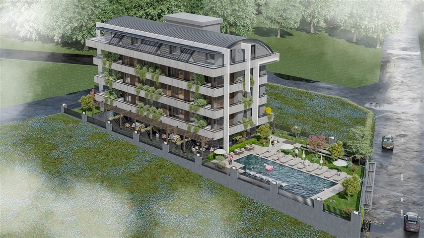 Проект для любителів тиші і спокою в центрі Аланії 