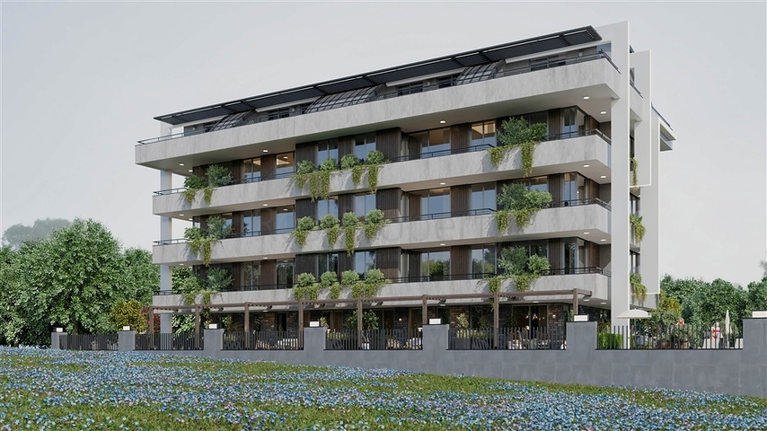 Проект для любителів тиші і спокою в центрі Аланії 