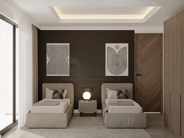 Вілла 3 + 1 з джакузі на даху в 250 м від моря