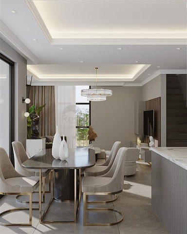 Вілла 3 + 1 з джакузі на даху в 250 м від моря