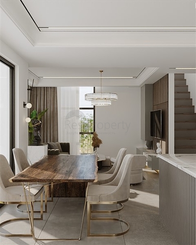 Вілла 3 + 1 з джакузі на даху в 250 м від моря