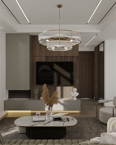 Вілла 3 + 1 з джакузі на даху в 250 м від моря