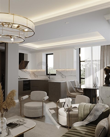 Вілла 3 + 1 з джакузі на даху в 250 м від моря